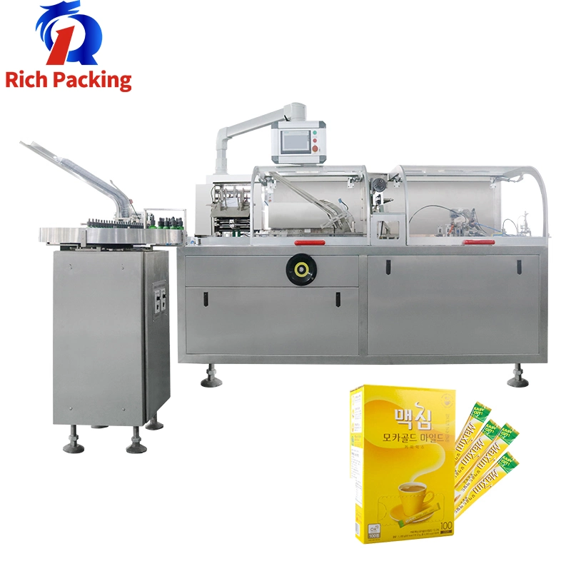 Automatic Coffee Bag Sachet Tea Box Cartoner Cartoning Packing Machine