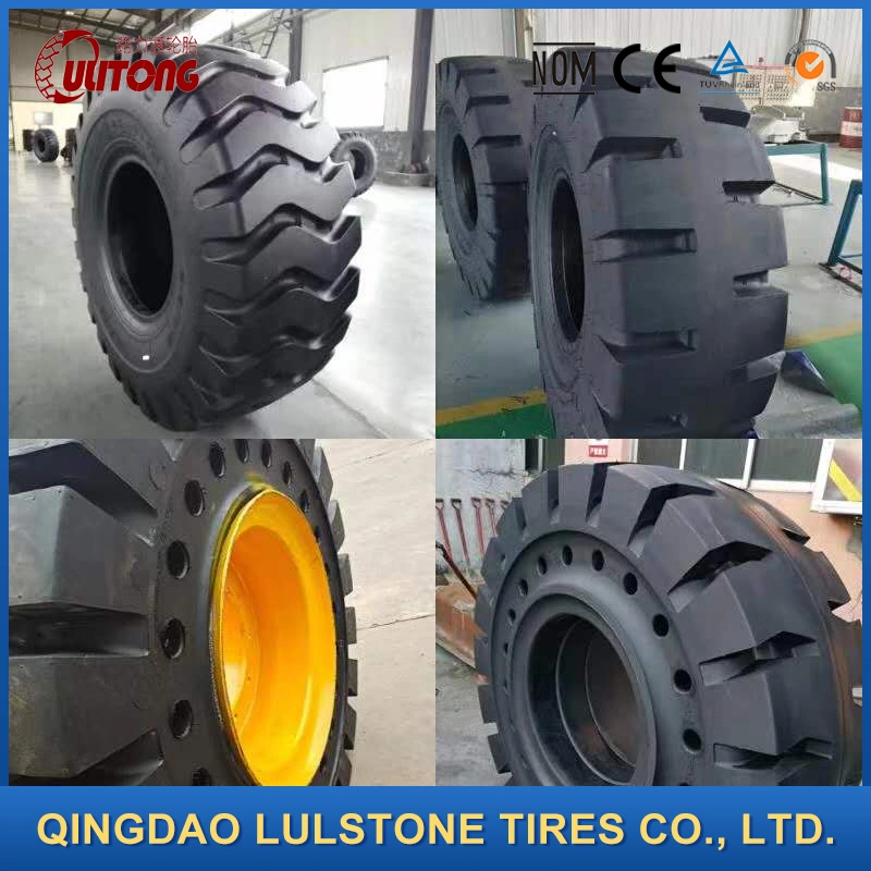 200/50-10 18*7-8 16*6-8 16/70-20 16/70-16 12.00-20 12.00-16 11.00-20 China OEM OTR Mine Tyre Pneumatic Press-on Solid Industrial Forklift Tyre