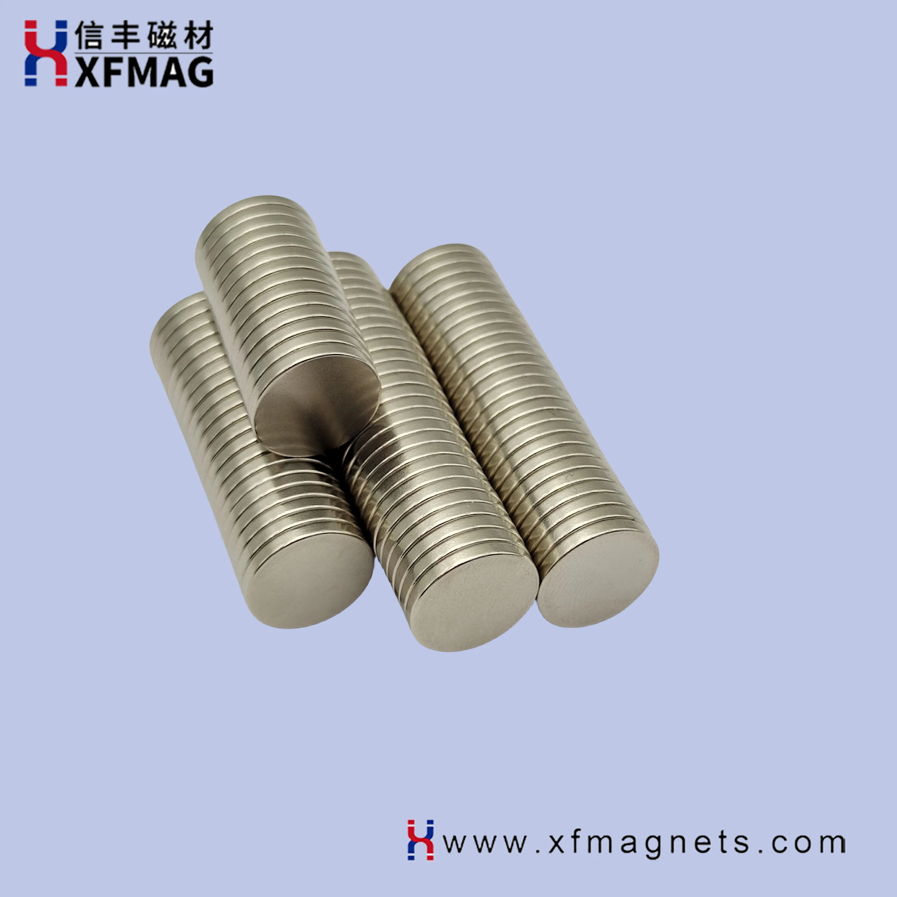 Strong Cylinder Nickel D5*0.5 NdFeB Rare Earth N45 Permanent Disc Neodymium Sintered Magnetic Magnet