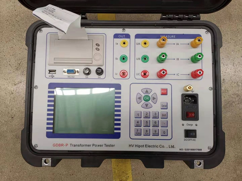 HVHIPOT GDBR-P Transformer On-load and No-Load Tester with Factory Price