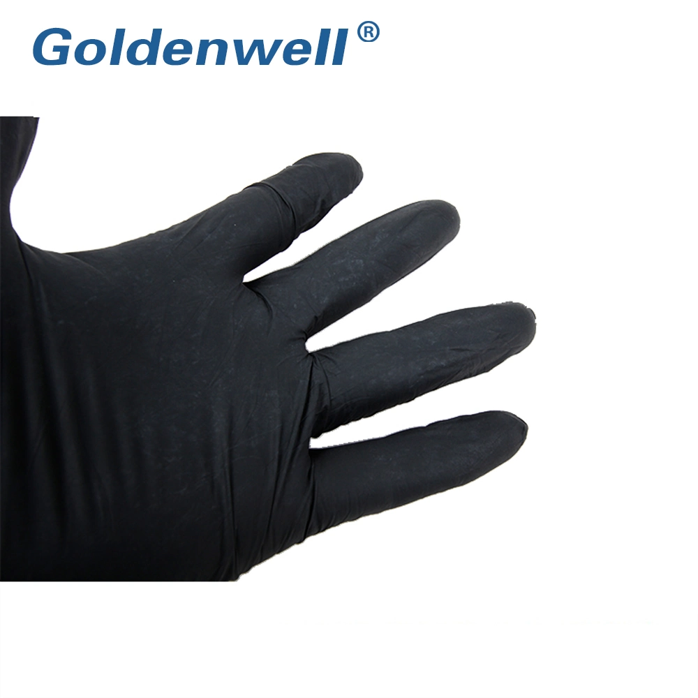 High quality/High cost performance  Disposable Dental Black Custom Nitrile Gloves Manufacturers