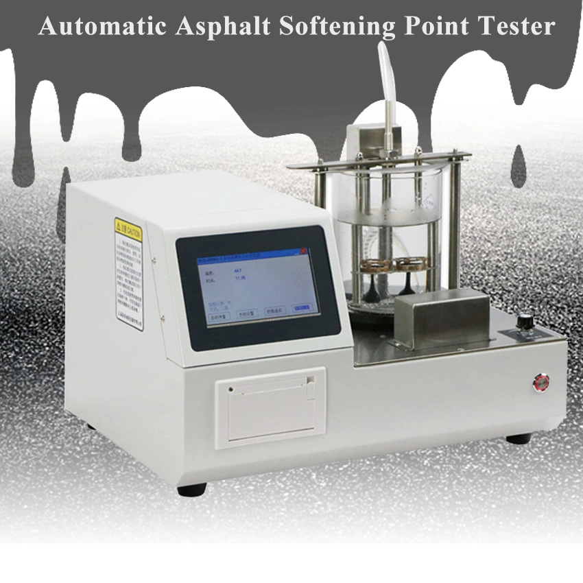 Auto Ring and Ball Apparatus Softening Point Tester for Bituminous Material Sample