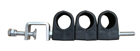 Fiber Optic Coaxial RF Coax Power Cable Snap-in Feeder Cable Clamp