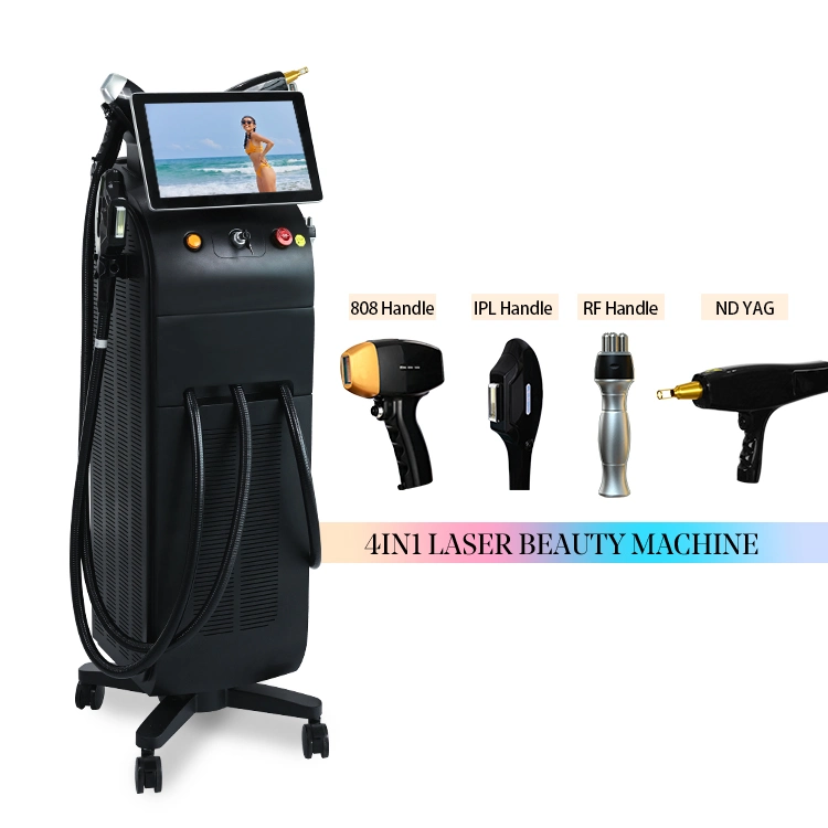 Laser de díodo 2022 de 755nm 808nm Remoção de pêlos 1064nm 1600W de 1800W High Power Ice Platinum Laser 808 Diode Laser Salon Beauty Equipamento