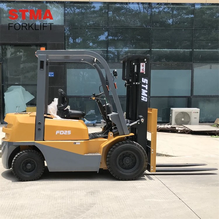 Stma Mini marca carretilla elevadora Diesel 2ton 2t Tractor Xinchai Carretilla con motor Euro 3