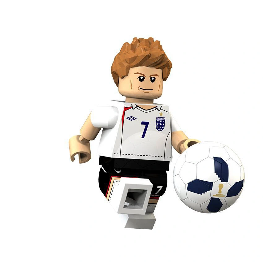 O tamanho compatível com Mini-Figuras Copa do Mundo de Futebol de 2018 (XP013-020)