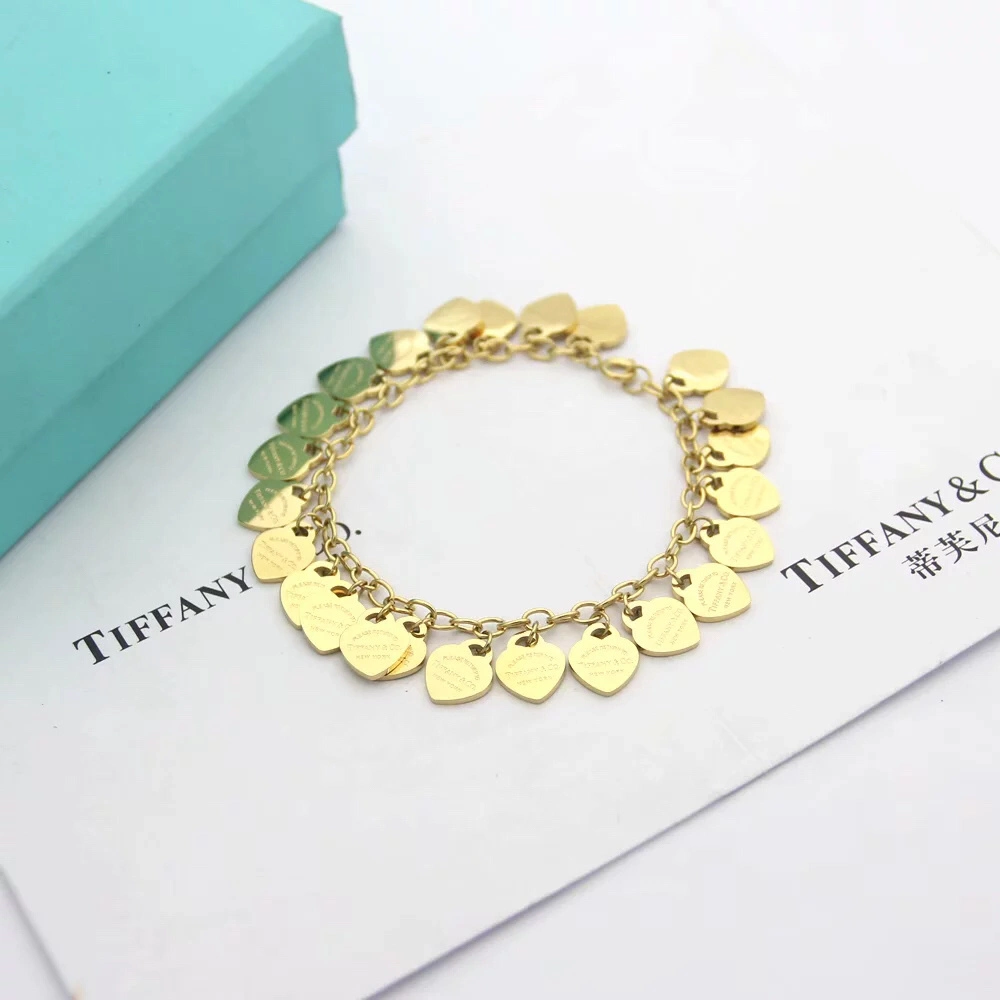 New Exaggerated Alloy Thick Chain Bracelet Gold Bracelet