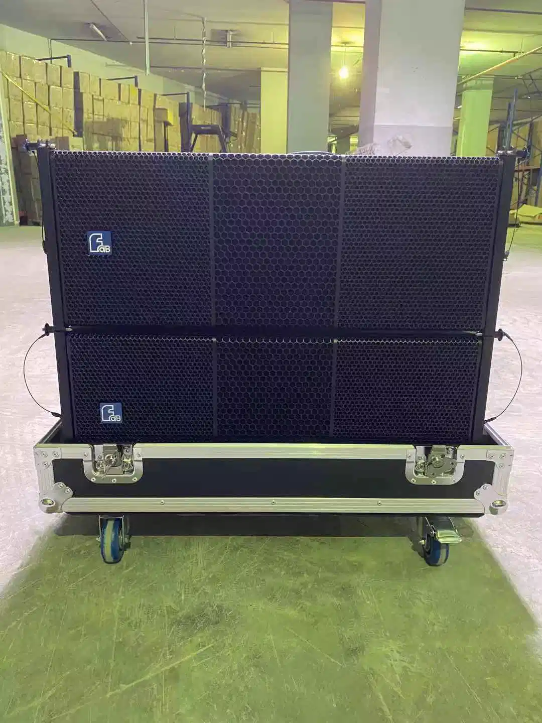 Dual 10" Two Way PA Power Line Array Speaker