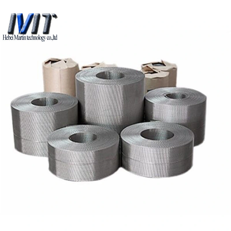 Metal Fabric Reverse Dutch Weaving Stainless Steel Wire Woven Filter Mesh Belt