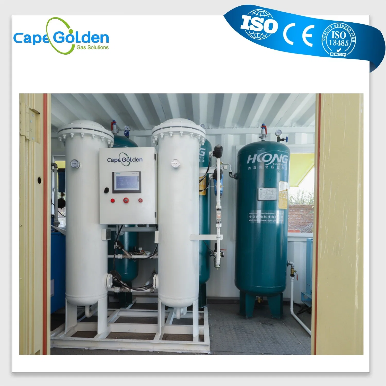 Psa Medical Oxygen Gas Generation Cylinder Filling Plant with CE/ISO