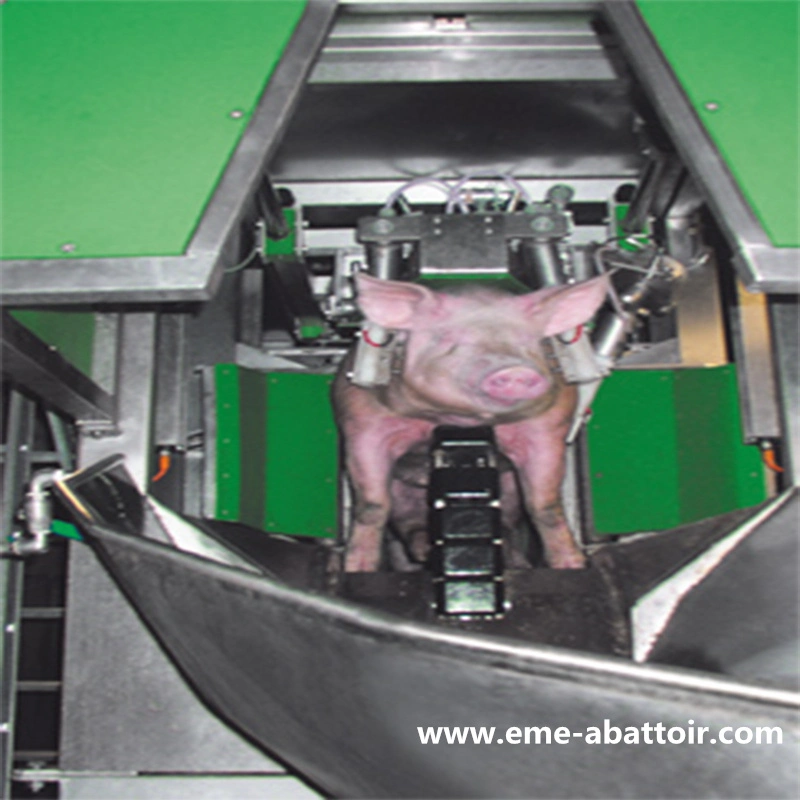 Eme Customized Pig Stunning and Killing Abattoir Machine with Slaughtering Equipment for Slaughterhouse Meat Processing Machine