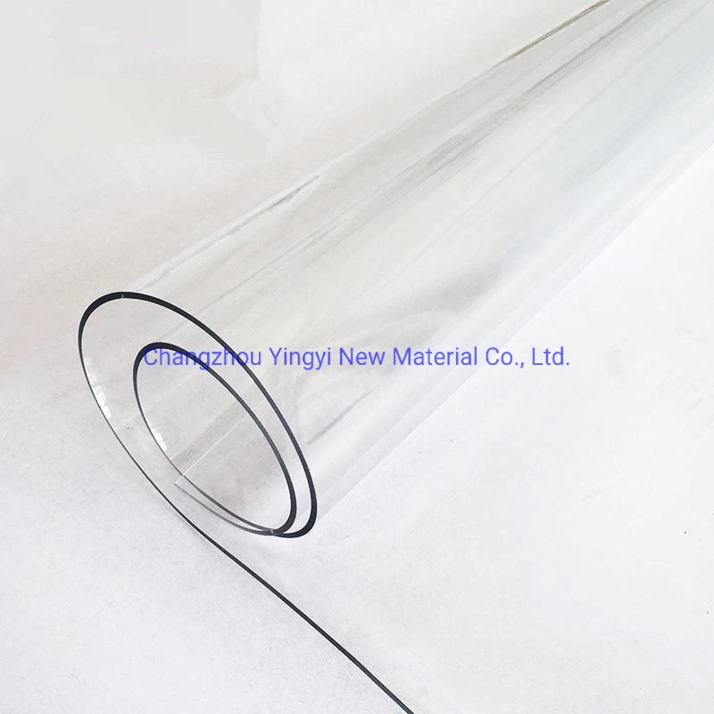 Yingyi Big Large Size Plastic Soft Customized Logo PE Packing Film Roll Polyethylene Mattress Film Transparent Packaging PVC Film