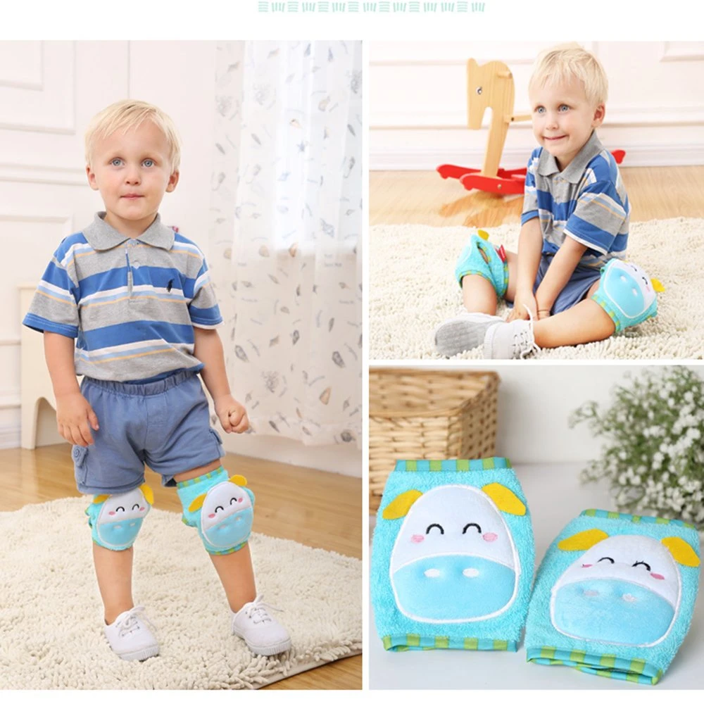 Unisex Baby Toddlers Kneepads Children Crawling Anti-Slip Knee Pads for Kids