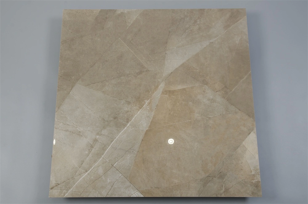 600X600mm Vintage Style Brown Ceramic Tile Looks Like Marble