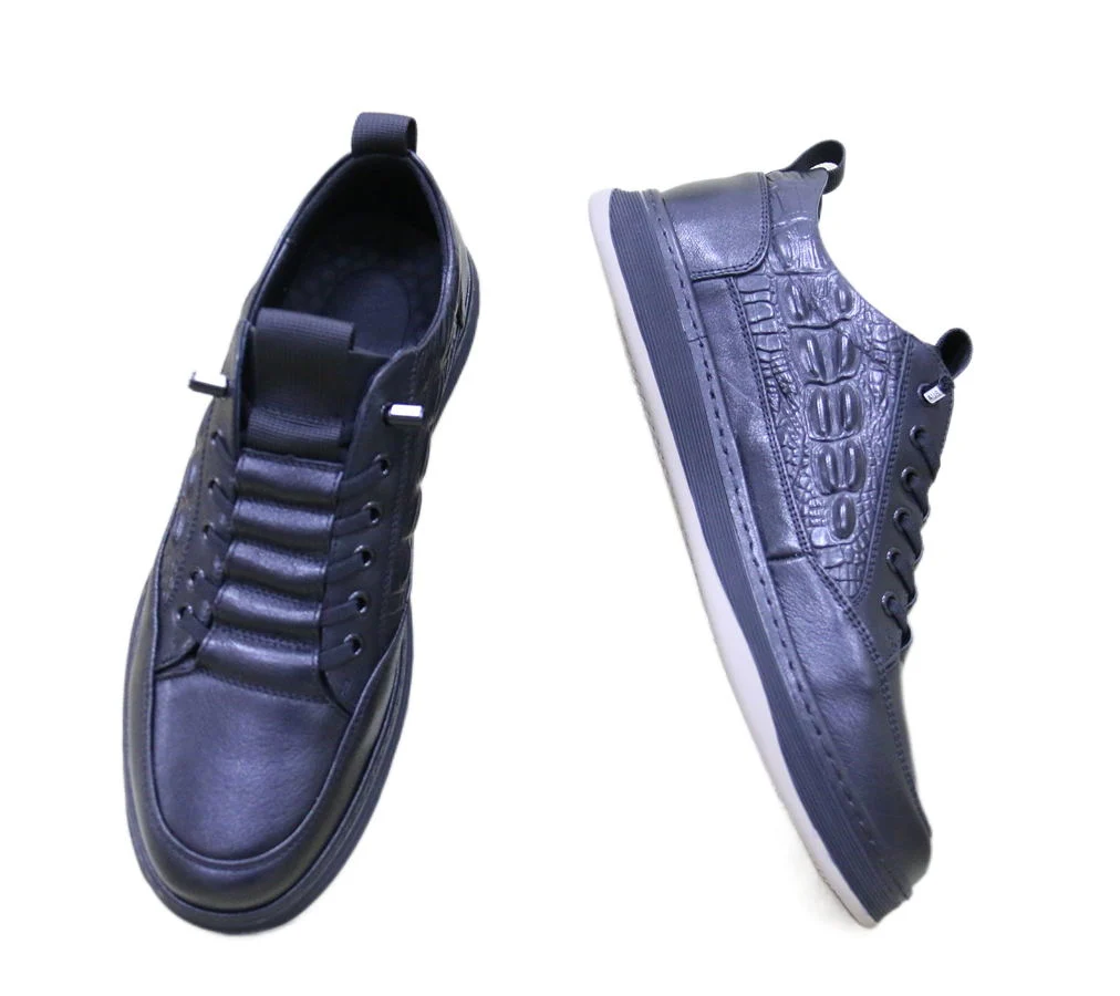 Casual Design Leather Travel Travel Shoe Outdoor Lace Sneaker Men Shoe