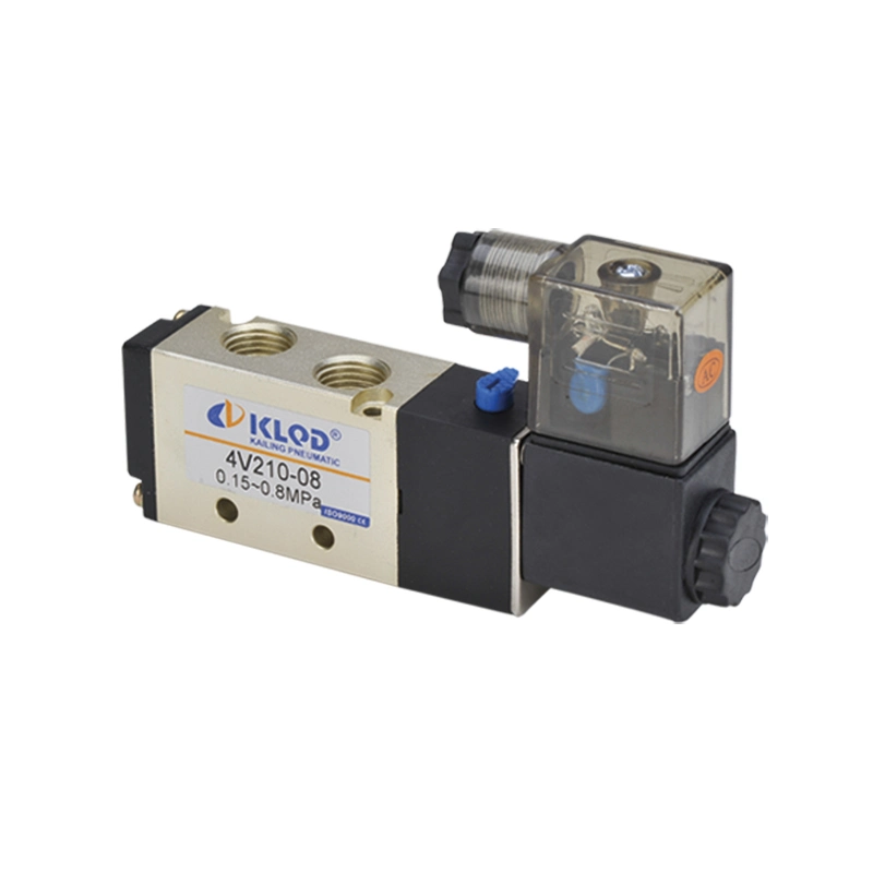 High quality/High cost performance  5/2 Way 4V220-08/06 24V Solenoid Valve