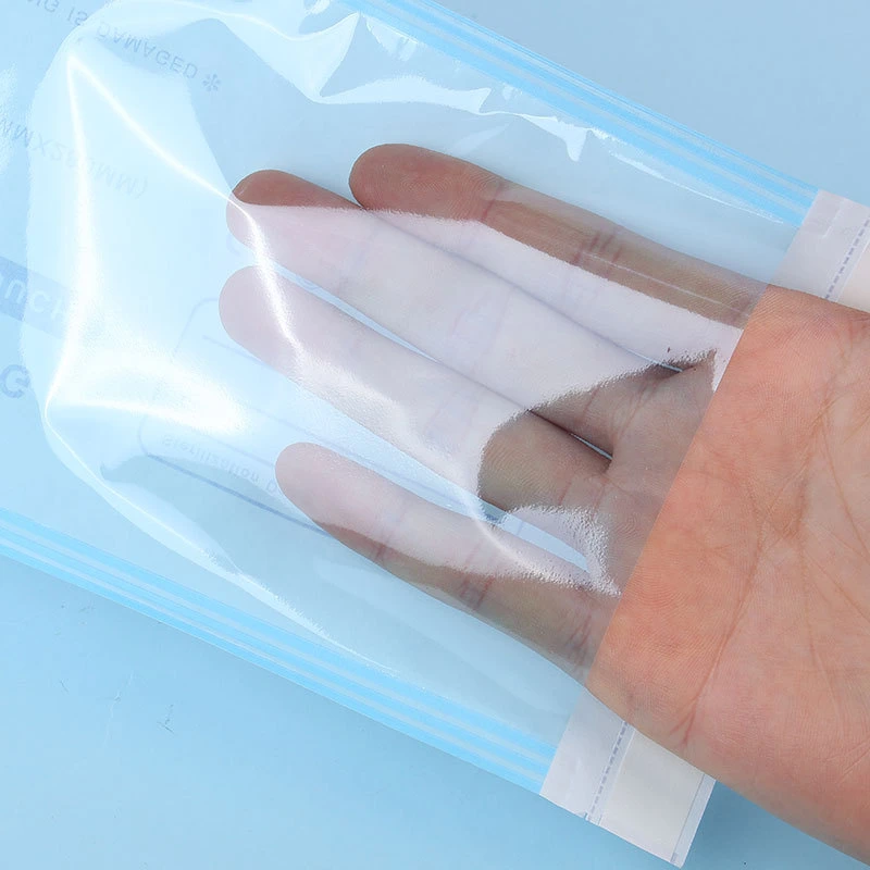 De grade médical dentaire d'emballage transparent auto joint pochette de stérilisation