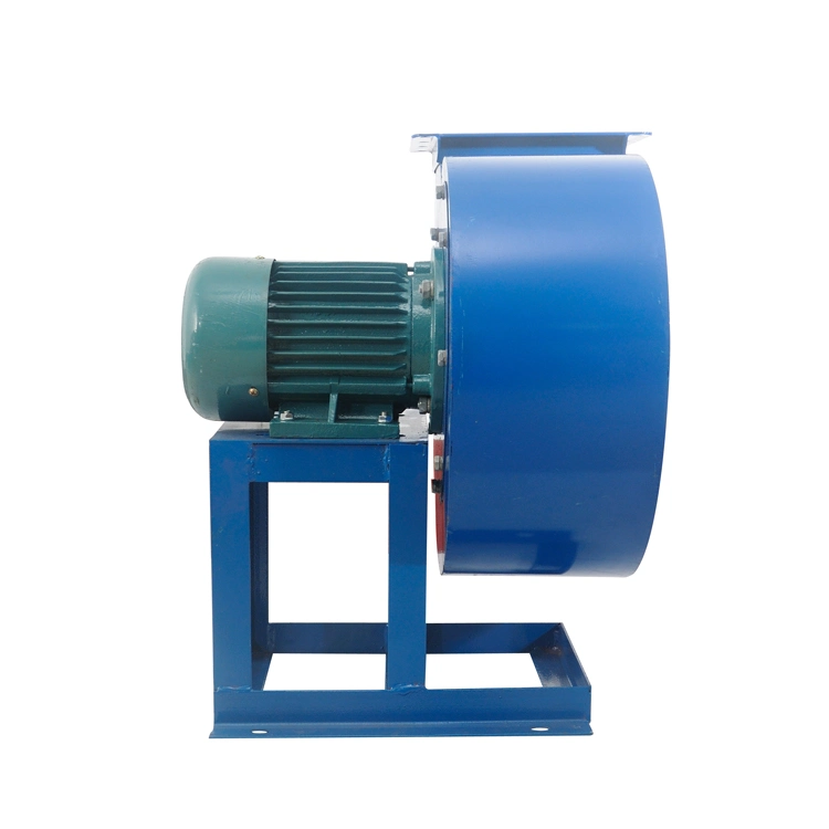 Large Air Volume Industrial Centrifugal Fan 4-72 AC with Low Sound Cast Iron 2A-4A Free Standing