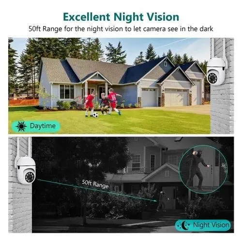 A7 1080P Home Security with Night Vision Motion Detection WiFi Camera