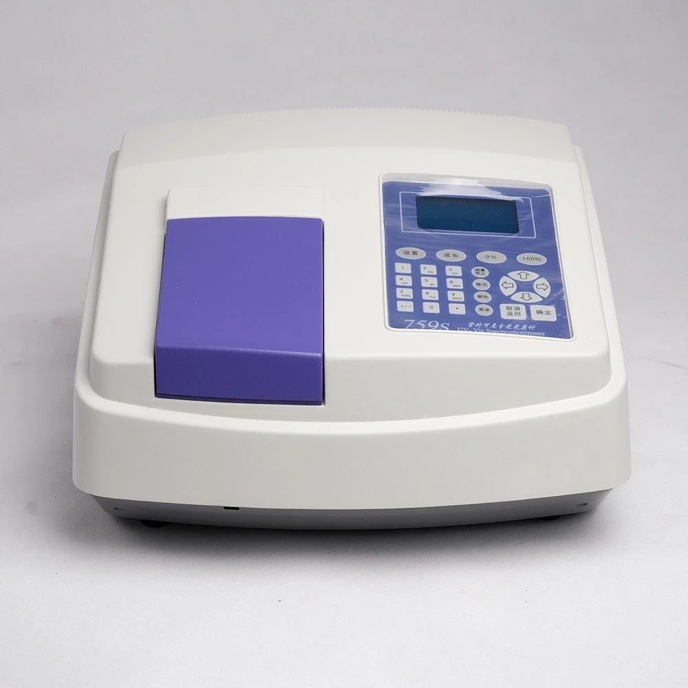 Hot Low Price 190-1100 Double-Beam UV-Visible Spectrometer UV/Vis UV Visible Vis Dual Double Beam Spectrophotometer