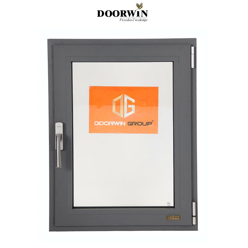 Powder Coated, Anodizing, Eletrophoresis Heat Insulation Casement Tilt Turn Window