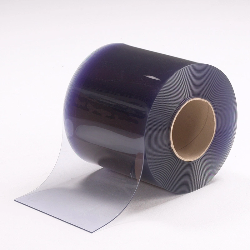 Factory Directiy Vinyl Flexible Plastic Transparent Clear PVC Curtain Strip Roll