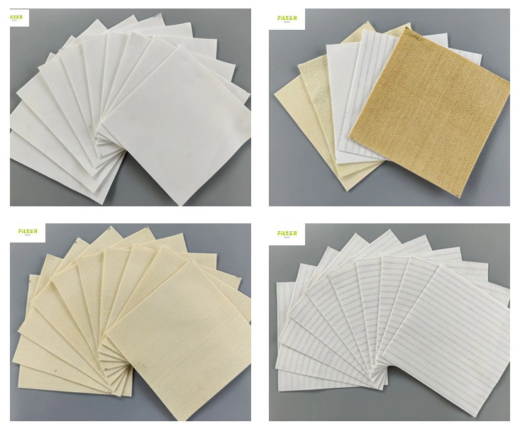 Polyester, PP, Nomex, PPS, PTFE, P84, Fiberglass Non-Woven Filter Cloth