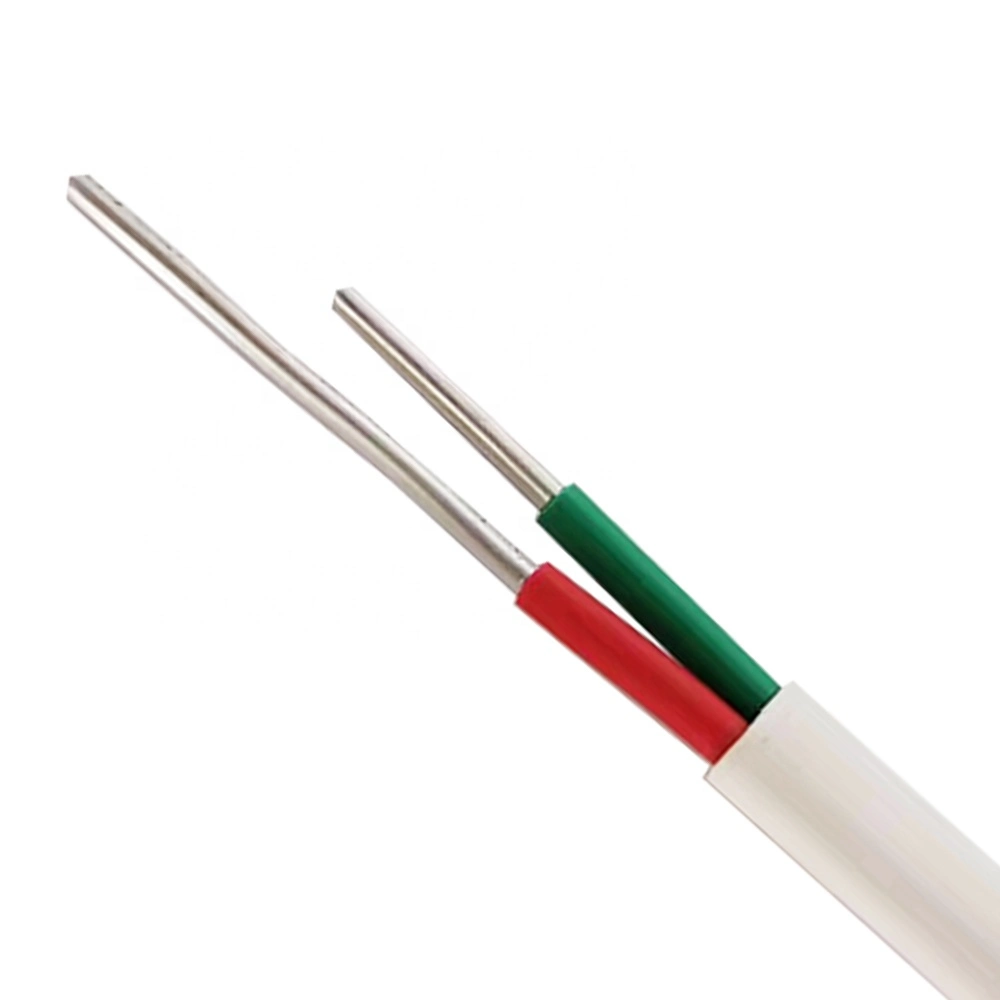 Plano doble 2468 24 22 20 AWG PVC RoHS # el equipo de cable Cable eléctrico conductor estañado Awm 300 V negro blanco rojo