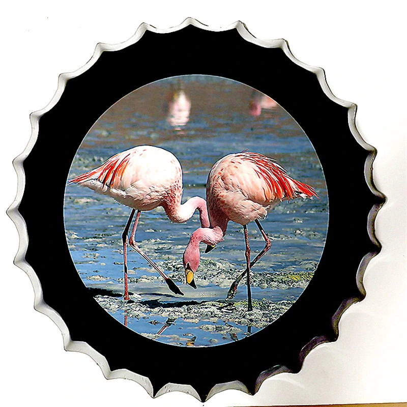 Low Price Decorative Bottle Cap Metal Print Plates