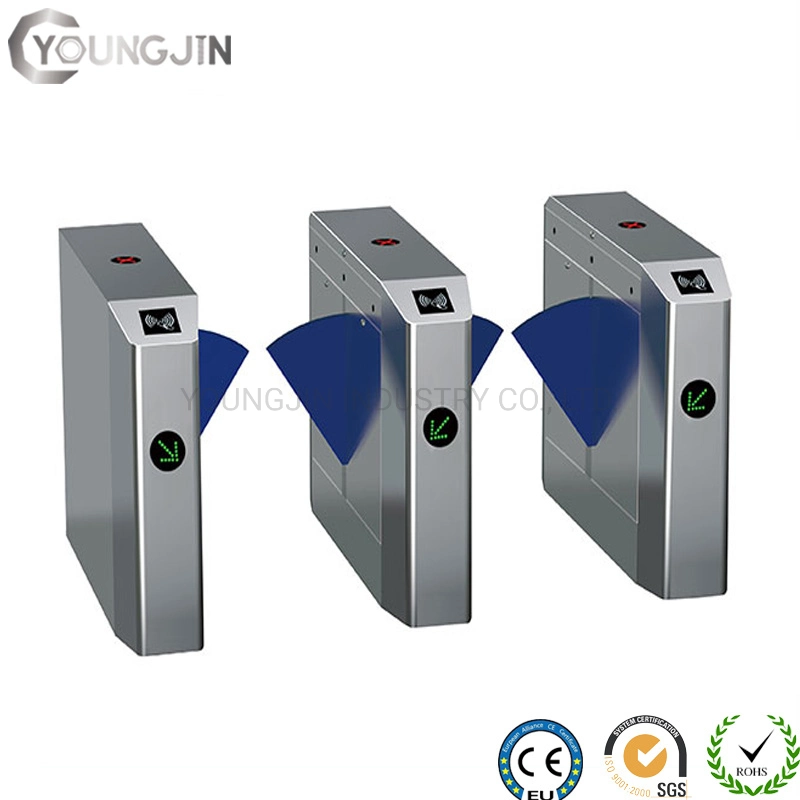 Motorized Security Gate Digital Movement Turnstile Swing Gate for Construction Projects