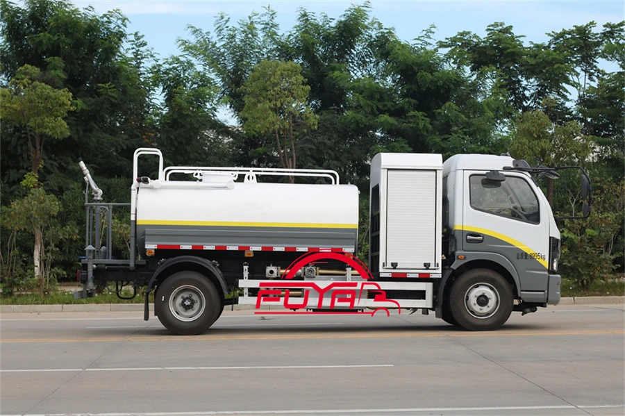 Camion à eau électrique pur Dongfeng 4M3 5m3 de l'eau de boisson chariot pour des Émirats arabes unis