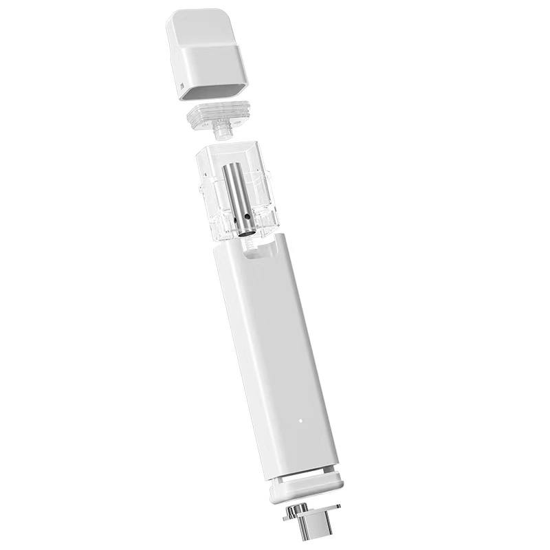 Trockensauger 1ml D8 Einweg-Vape leer Gerät Customized CB / D-Gerät, HHC Öl Vape Destillate Gerät leer Vape Cartridge Keramik-Patrone