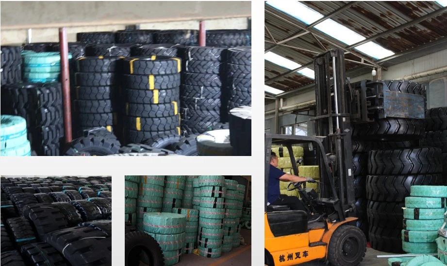 Bias off Road Solid Forklift Scissor Lift Tyre (6.50-16, 7.00-16, 7.50-16, 8.25-16, 9.00-20, 10.00-20, 11.00-20, 12.00-20)