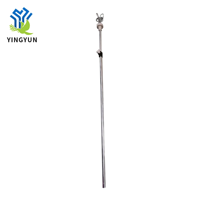 Medical Device Stainless Steel IV Drip Stand Pole for Hospital/School/Clinic/Home