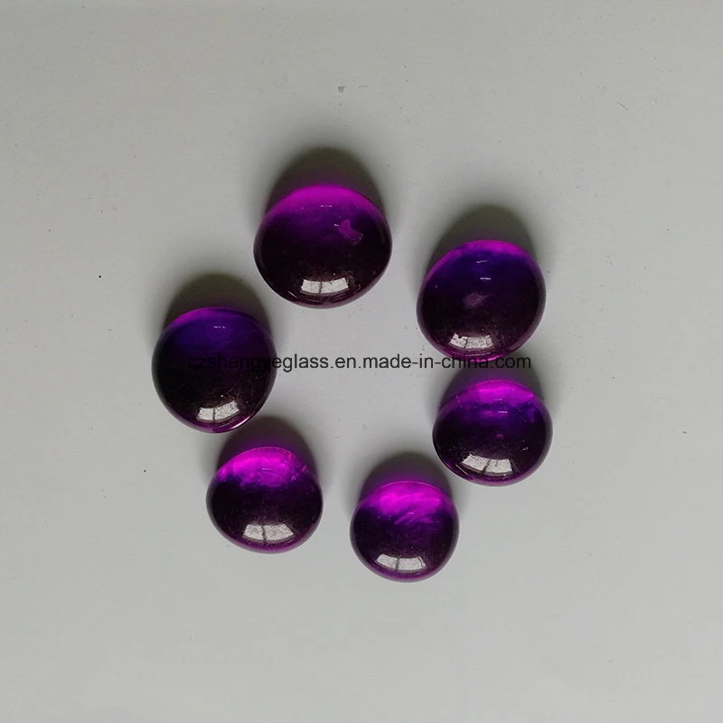 Different Size 2-14mm Colorful Half Round Ceramic Glass Beads for Garment