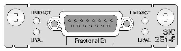 El E1/T1 a bordo del Router Sic-E1-F; 2e1-F; 1epri; T1-F