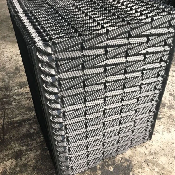 Random Length X Width 730mm Cooling Tower PVC Film Fill Sheet