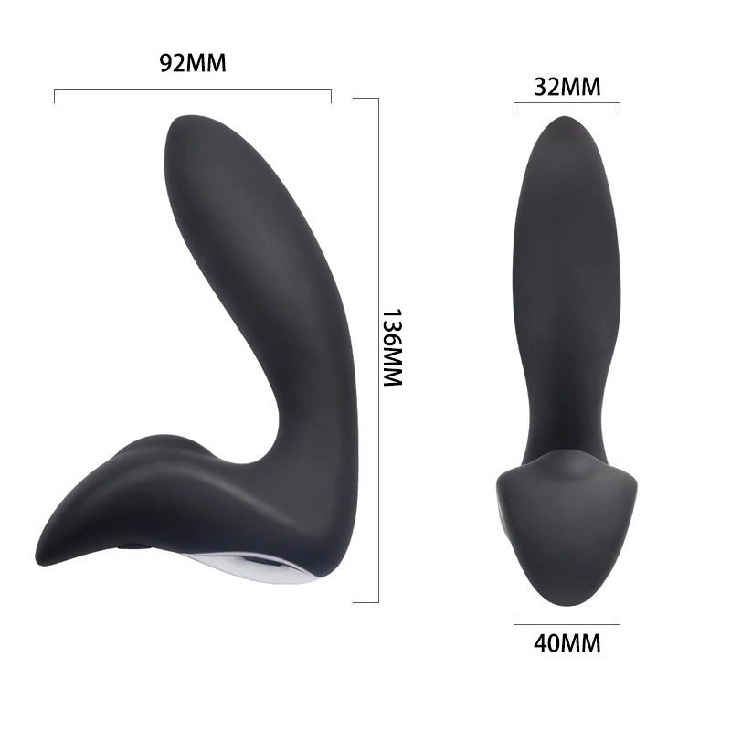 Anal Sex Toys Butt Plug Silicone Wireless Control Prostate Massager Male Butt Plug Anal Vibrator for Woman with Remote Control