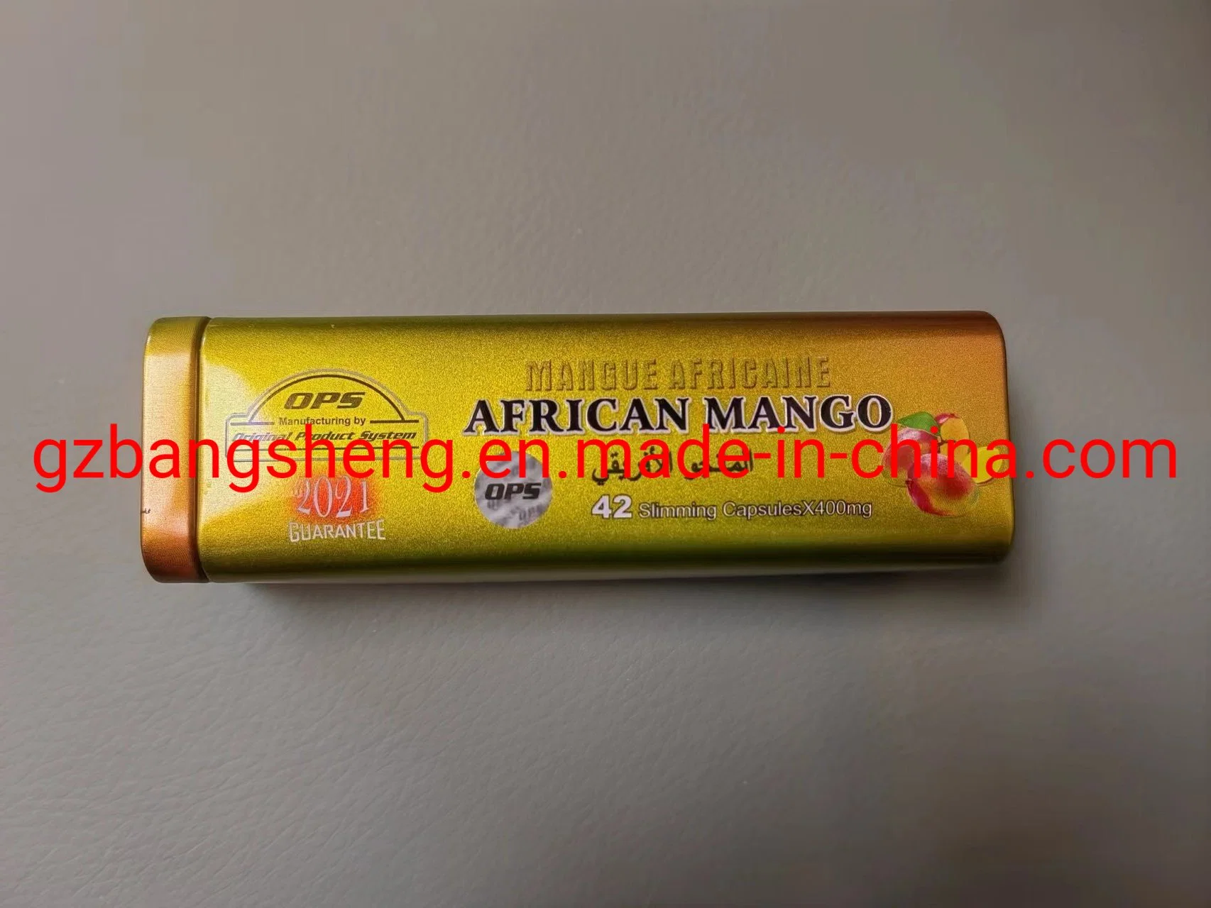 African Mango Weight Loss Capsules Slimming Capsules Long Iron Box