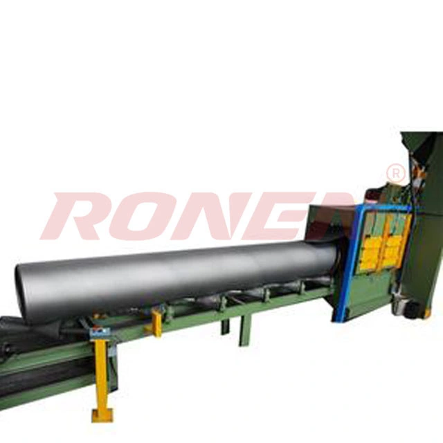 Cleaning Petrochemical Steel Pipe Wall Surface Oxide Skin Welding Slag Shot Blast Cleaning Machine