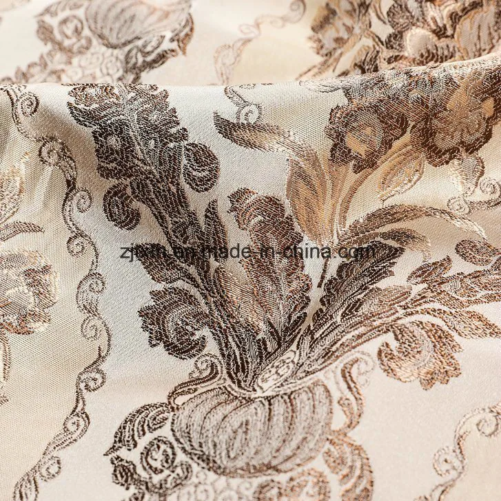 Textile Fabric 100% Polyester Chenille Jacquard and Curtain Fabric