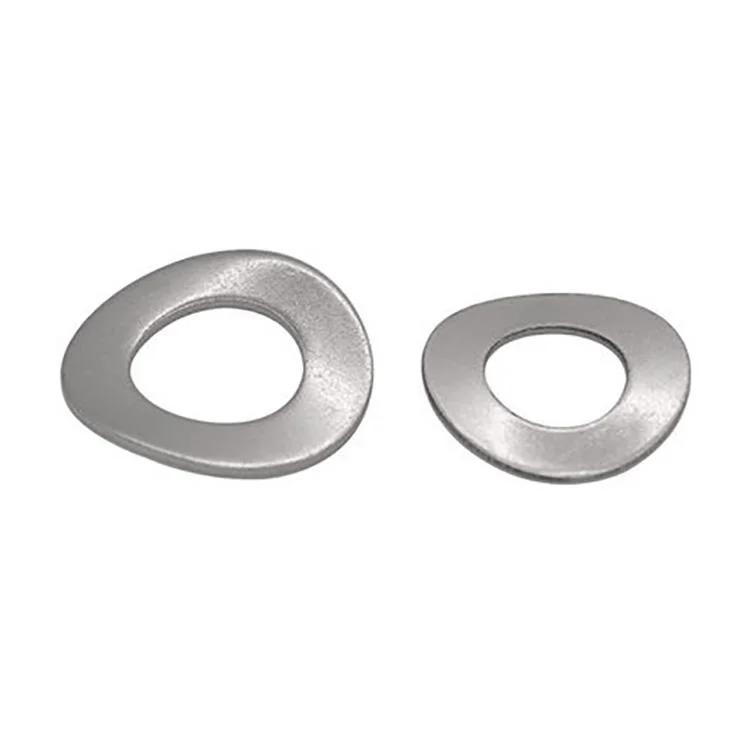 DIN137b Stainless Steel Corrugated Elastic Washer Locking Anti Slip Pad 304 Stainless Steel Washer