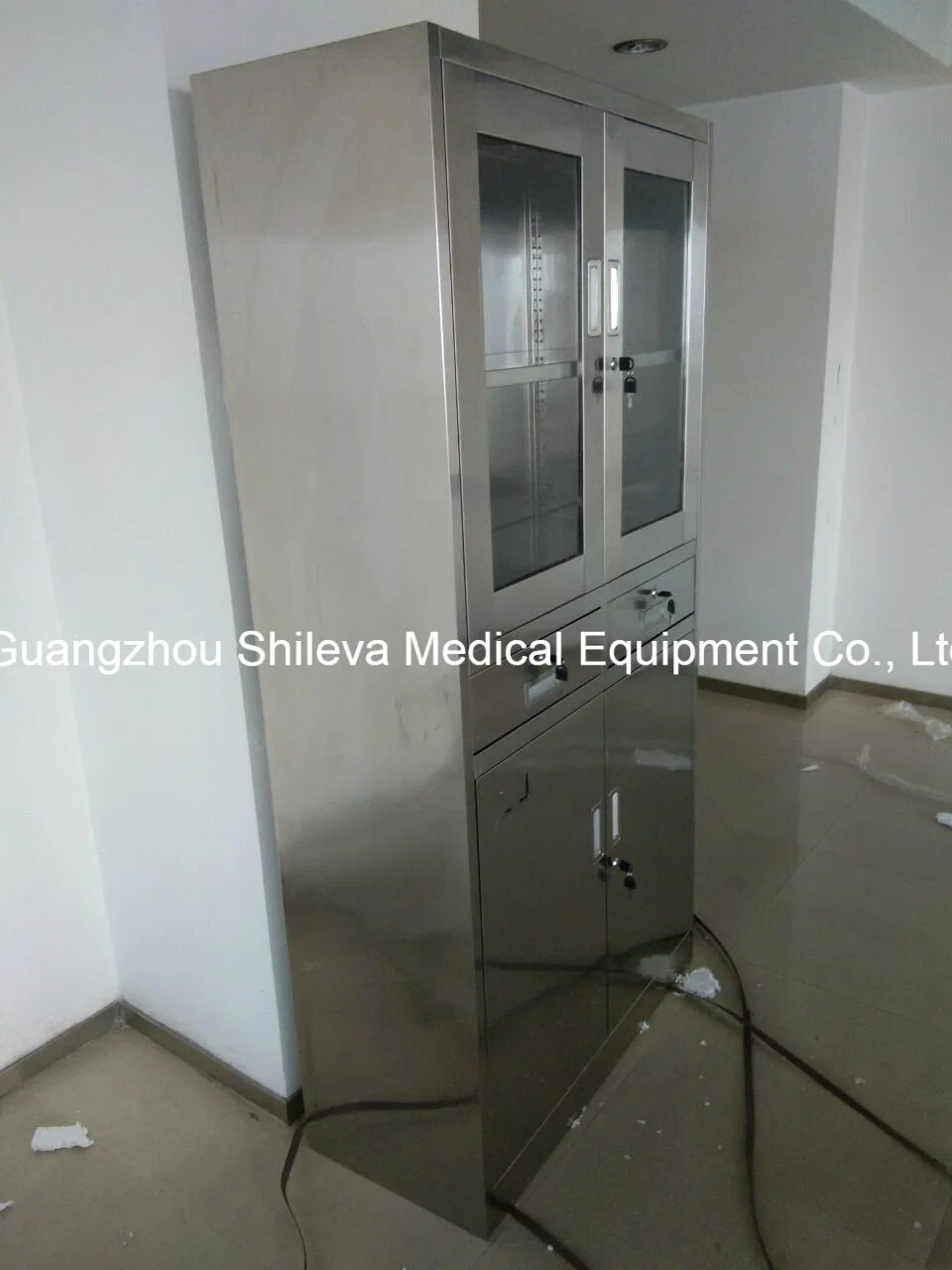 Stainless Steel Hospital Medical Surgical Instrument Cabinet