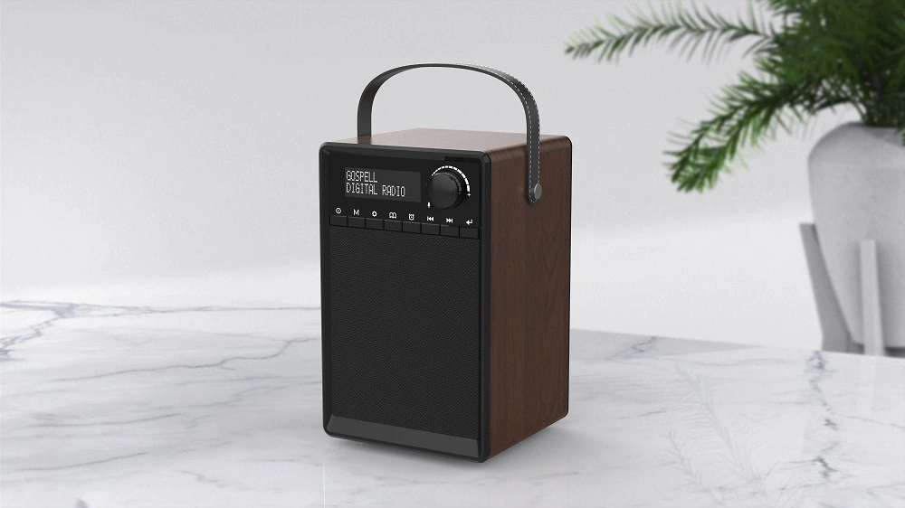 Digital Radio with Am & FM USB Bluetooth & DRM Real Wood Case Perfect Reciption