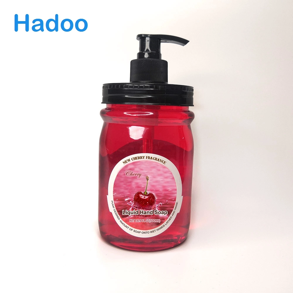 Parfum naturel de fantaisie personnalisé Lavage des mains au savon main sous étiquette privée du savon liquide