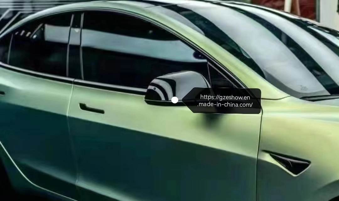 PET Magic Light Green Vinyal Car Film für alle Fahrzeugmodelle in Hot Sales