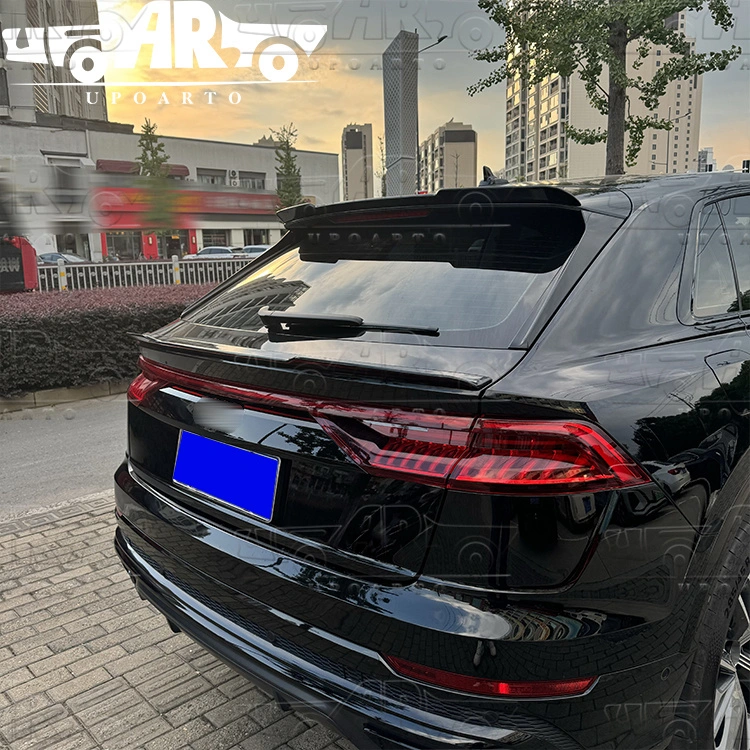 Sample Customization Carbon Fiber Rear Roof Spoiler Wing for Audi Q8 2018+