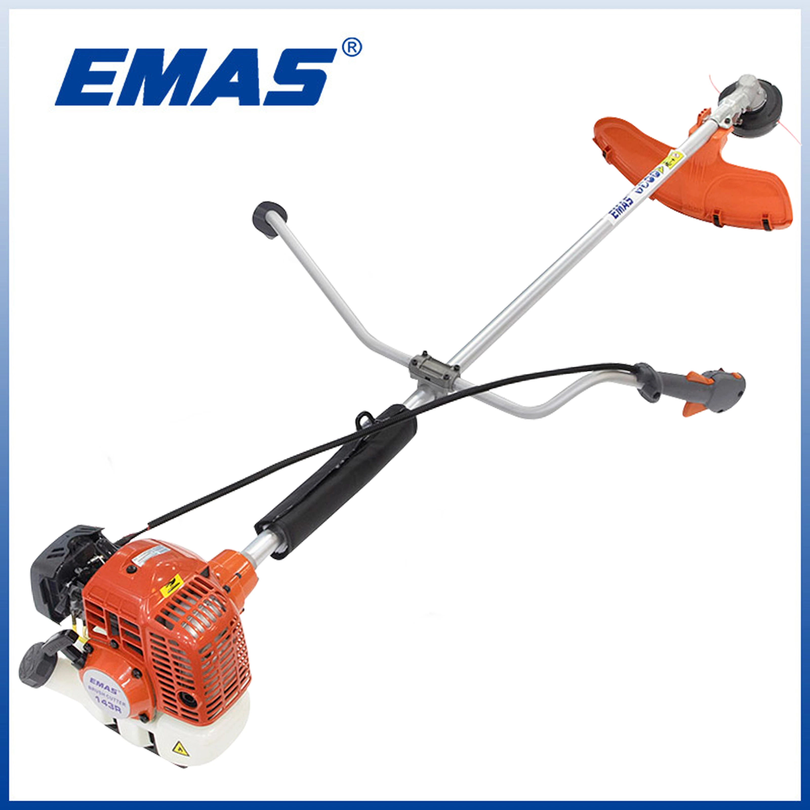 Aparador de relva profissional EMAS novo modelo Eh143r com cortador de escova 43 cc