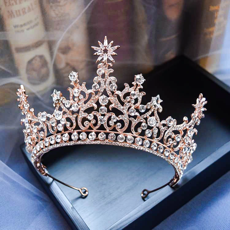 Nouvelle coiffure de la Couronne Princess Birthday Party couronne mariée Accessoires de mariage