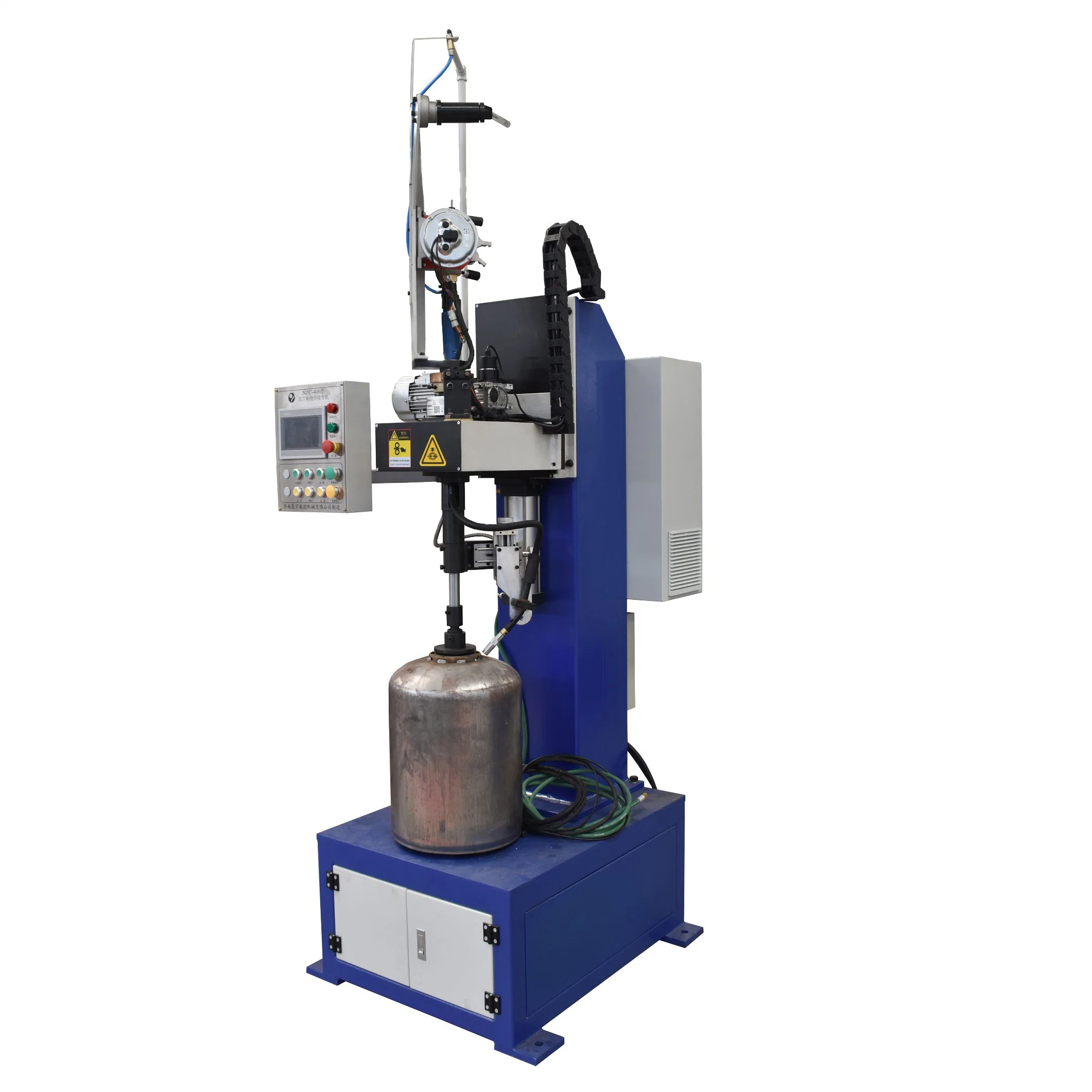 Industry Plant TIG Electric Arc CNC Automatic Fuel Water Air Tank Oil Nozzle Port Seam Welder Circular Seam Welding Machine